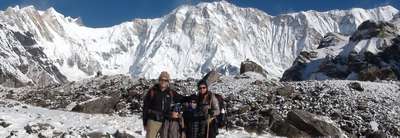 Jetzt buchen Annapurna Basislager Trek mit Kindern, 14 Tage