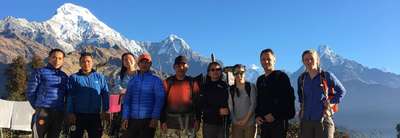 Jetzt buchen Annapurna Panorama Trek mit Rafting und Chitwan Tour für Familien mit Kindern 14 Tage
