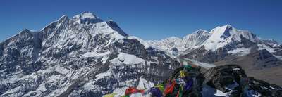 Jetzt buchen Besteigung des Dhampus Peak | Thapa Gipfel 6012m - 20 Tage