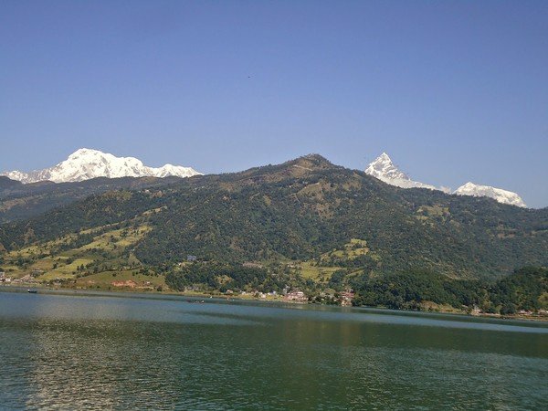 Phawa Lake and Annapurna Range