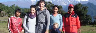 Jetzt buchen Dhampus-Australian Camp Trek für Familien, 7 Tage