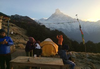 Trekking au camp de base du Mardi Himal - 8 Jours