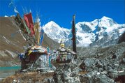 Unterhalb Gaurishankar, Rolwaling Valley, Camping Trek 20 Days, abseits der herkömmlichen Wege...