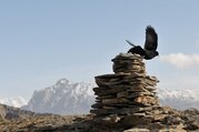 Unterhalb Gaurishankar, Rolwaling Valley, Camping Trek 20 Days, abseits der herkömmlichen Wege...