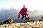 Annapurna Paronama Trek pour Familles avec Rafting et parc Chitwan, 14 Jours
