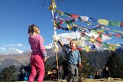 Annapurna Paronama Trek pour Familles avec Rafting et parc Chitwan, 14 Jours