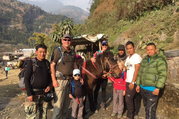 Pferdetrekking zum Annapurna Panorama (mit oder ohne Kinder), 10 Tage