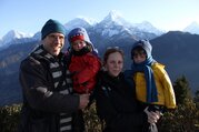 Annapurna Paronama Trek pour Familles avec Rafting et parc Chitwan, 14 Jours