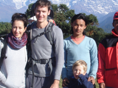 Dhampus-Australian Camp Easy Trek pour les familles, 7 Jours