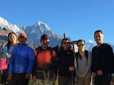 Annapurna Paronama Trek Pour Familles Avec Rafting Et Parc Chitwan, 14 Jours