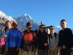 Annapurna Paronama Trek pour Familles avec Rafting et parc Chitwan, 14 Jours