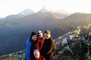 Ghorepani Poon Hill Trek für Familien, 10 Tage