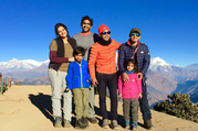 Ghorepani Poon Hill Trek für Familien, 10 Tage