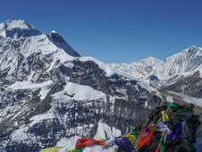 Besteigung Des Dhampus Peak | Thapa Gipfel 6012M - 20 Tage