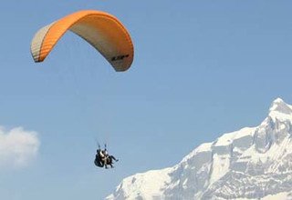 Voir le coucher et lever du soleil (tour de 7 jours) avec une heure de parapente