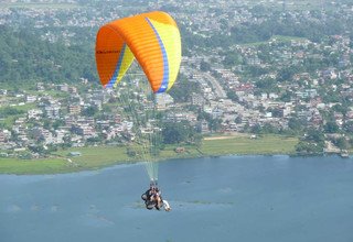 Voir le coucher et lever du soleil (tour de 7 jours) avec une heure de parapente