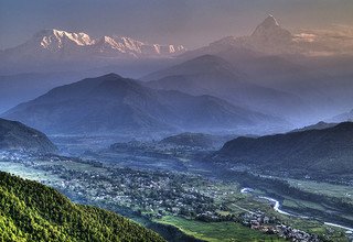 Voir le coucher et lever du soleil (tour de 7 jours) avec une heure de parapente