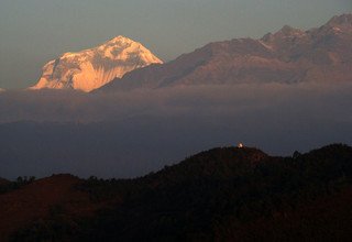 Voir le coucher et lever du soleil (tour de 7 jours) avec une heure de parapente