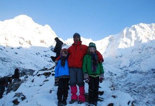 Trek Camp de base avec des enfants d'Annapurna, 14 Jours