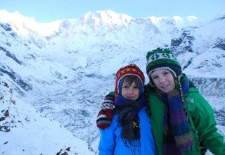 Annapurna Basislager Trek mit Kindern, 14 Tage