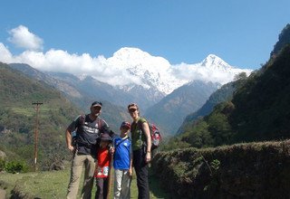 Trek Camp de base avec des enfants d'Annapurna, 14 Jours