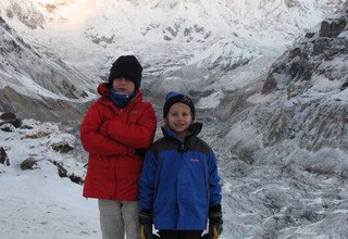 Trek Camp de base avec des enfants d'Annapurna, 14 Jours