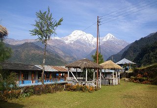 Annapurna Foothills Trek pour les familles, 8 Jours