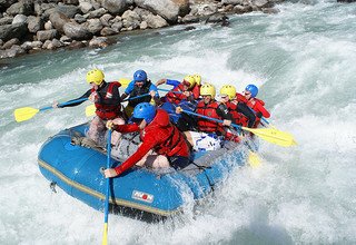Tamur Fluss, 5 Nächte im Rivercamp