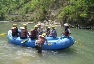 Tamur Fluss, 5 Nächte im Rivercamp