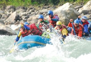 Tamur Fluss, 5 Nächte im Rivercamp
