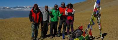 Expedition Saribung (Mustang Naar-Phu), lodge trekking, 27 jours
