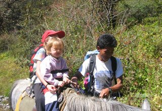 Randonnée à cheval dans la vallée du Langtang (avec ou sans enfants), 11 Jours