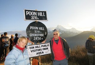 Ghorepani Poon Hill Trek für Familien, 10 Tage