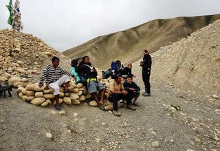 Upper Mustang to Nar Phu Valley via Teri-La Pass Camping Trek, 27 Days