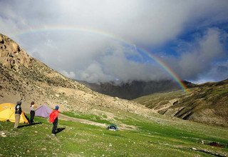 Oberer Mustang zum Nar Phu Tal über Teri-La Pass Camping Trek, 27 Tage