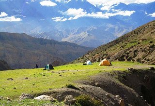 Upper Mustang to Nar Phu Valley via Teri-La Pass Camping Trek, 27 Days