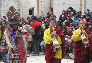 Tiji Festival in Upper Mustang Lodge Trek 12 Tage, 2022/2023 (Kürzestmögliche Tour)