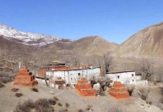 Upper Mustang Upper Dolpo, trekking de camping via Ghami-La Pass (Bhanjyang), 32 jours