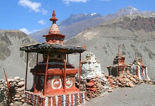 Upper Mustang Upper Dolpo, trekking de camping via Ghami-La Pass (Bhanjyang), 32 jours