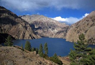 Upper Mustang Upper Dolpo, trekking de camping via Ghami-La Pass (Bhanjyang), 32 jours