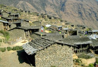 Upper Mustang Upper Dolpo, trekking de camping via Ghami-La Pass (Bhanjyang), 32 jours