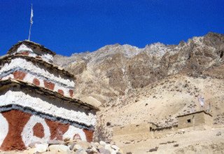 Upper Mustang Upper Dolpo, trekking de camping via Ghami-La Pass (Bhanjyang), 32 jours