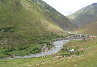 Upper Mustang Upper Dolpo, trekking de camping via Ghami-La Pass (Bhanjyang), 32 jours