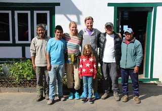 Everest Panorama (Lukla bis Tengboche) Lodge Trek für Familie, 12 Tage, 21. Oktober bis 31. Oktober 2016