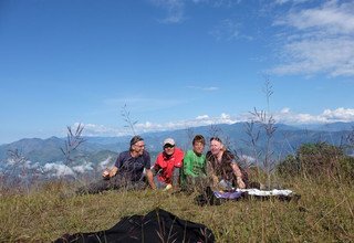 From Lukla to Maratika Cave via Pike Peak 4065m Basic Lodge Trek and voluntary work, 30 Days 29 Sep to 28th Oct 2015 