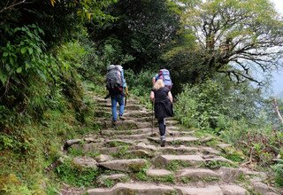 From Lukla to Maratika Cave via Pike Peak 4065m Basic Lodge Trek and voluntary work, 30 Days 29 Sep to 28th Oct 2015 