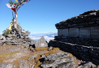 From Lukla to Maratika Cave via Pike Peak 4065m Basic Lodge Trek and voluntary work, 30 Days 29 Sep to 28th Oct 2015 