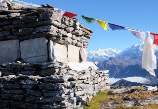 From Lukla to Maratika Cave via Pike Peak 4065m Basic Lodge Trek and voluntary work, 30 Days 29 Sep to 28th Oct 2015 