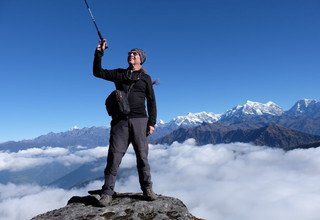 From Lukla to Maratika Cave via Pike Peak 4065m Basic Lodge Trek and voluntary work, 30 Days 29 Sep to 28th Oct 2015 