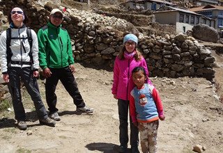 Everest Panorama (Lukla to Tengboche) Lodge Trek for Families, 10 Days 12 April to 21 April 2014